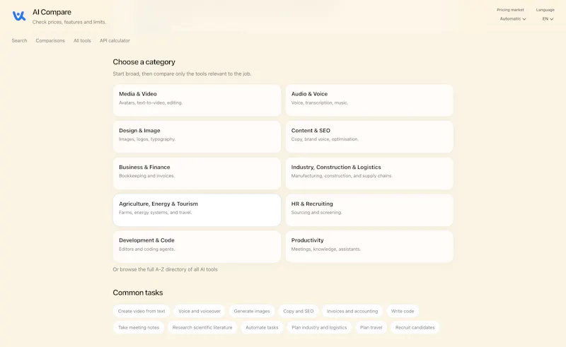 AI Compare screenshot 2