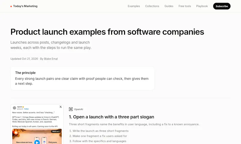 Today's Marketing screenshot 4