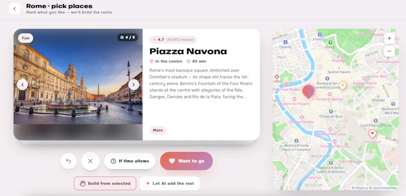 Linkavia Trip Planner screenshot 3