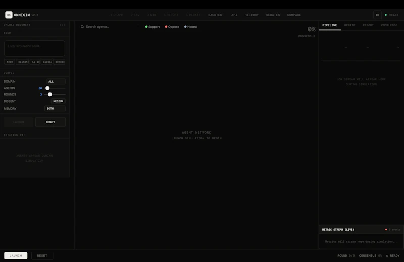 OMNISIM — Simulate Any Reality screenshot 2
