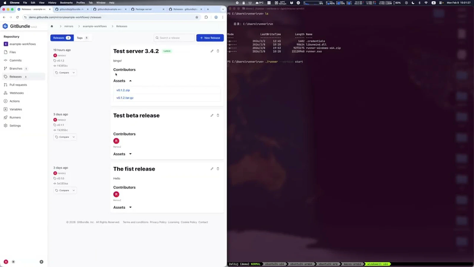 GitBundle screenshot 1 (video preview)