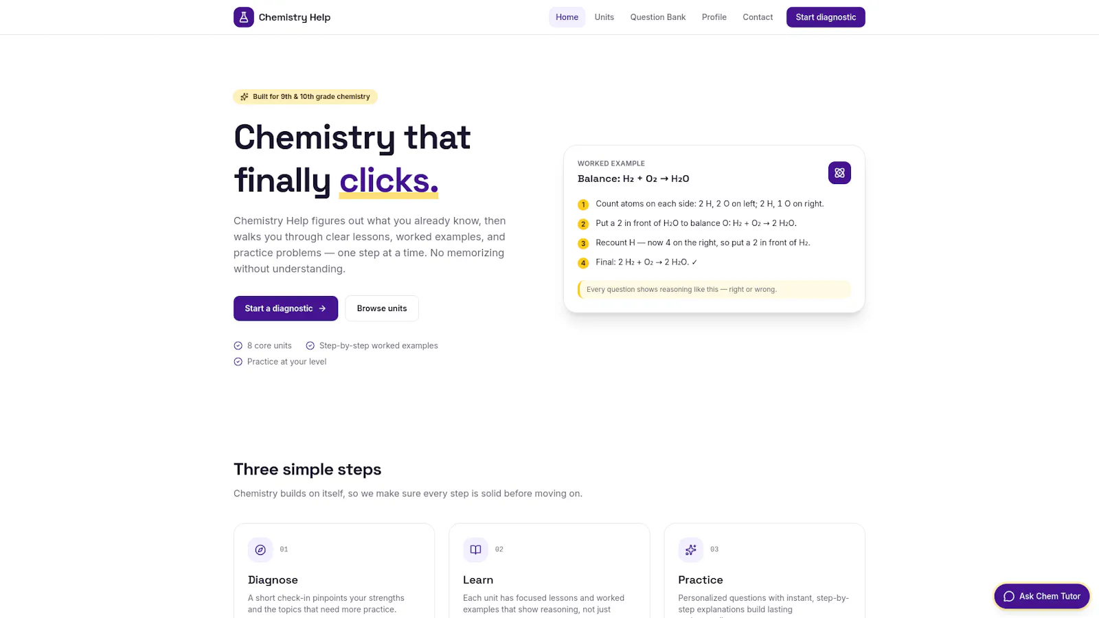 Chem Help screenshot 1