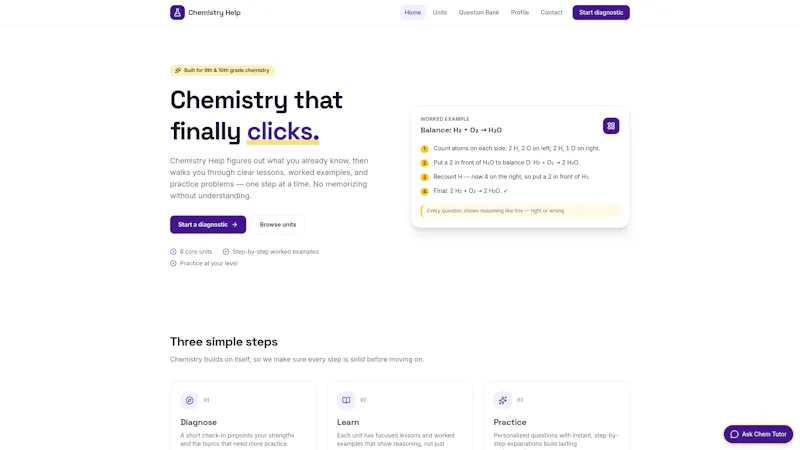Chem Help screenshot 1