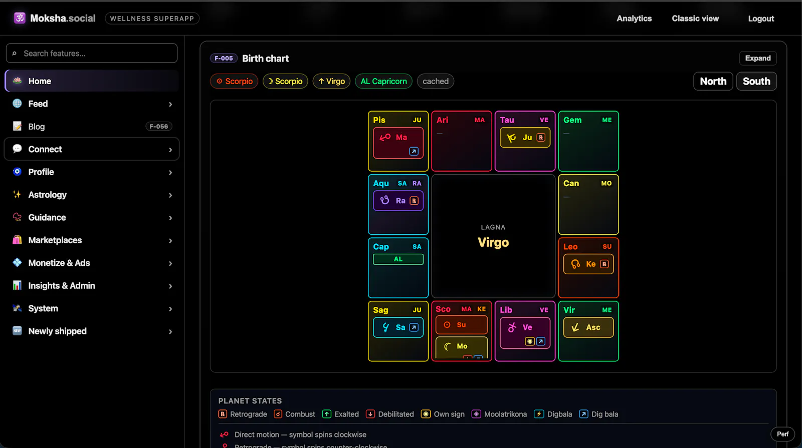Moksha.social screenshot 2