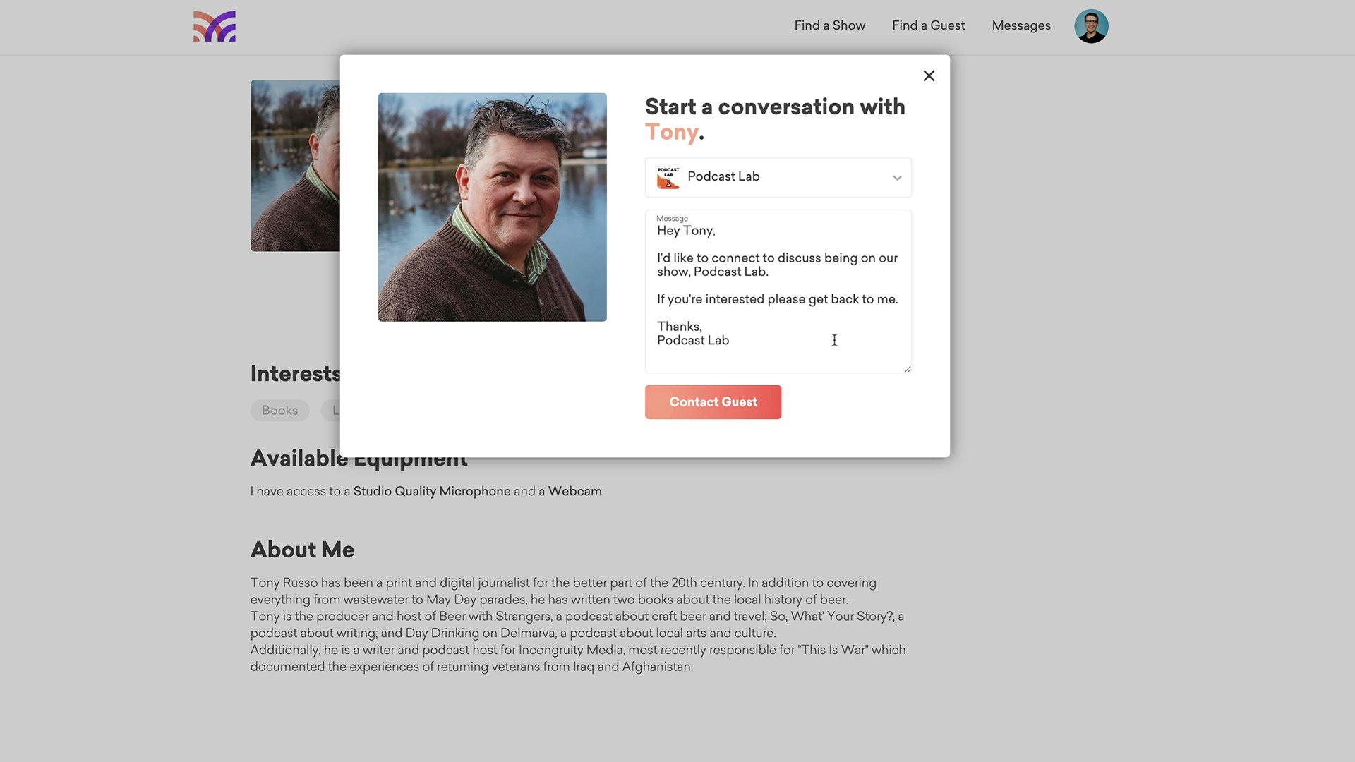 MatchMaker.fm gallery image