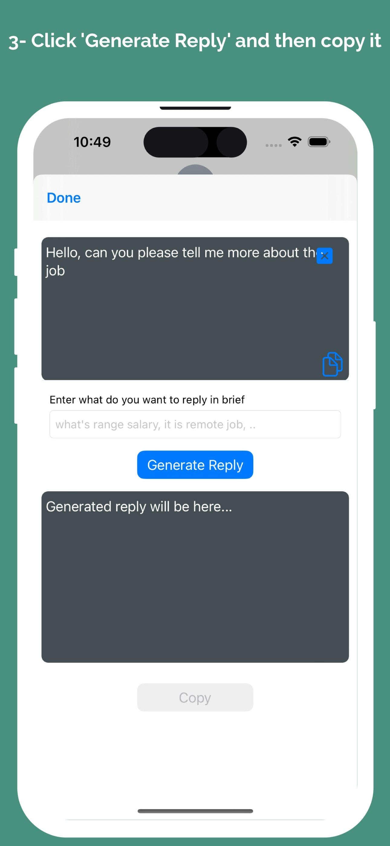 ResponderSistant - Teclado personalizado para usar la API de chat de Operai media 4
