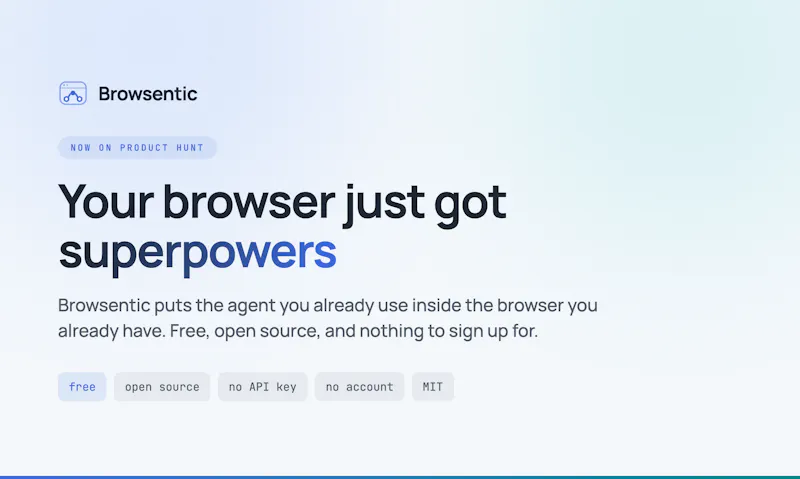Browsentic screenshot 2