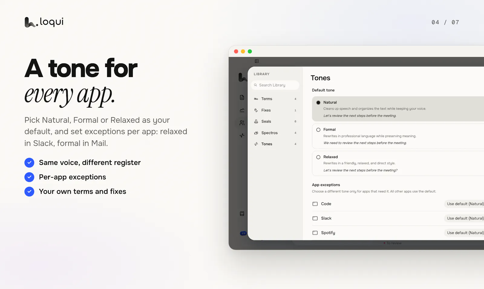 Loqui screenshot 4