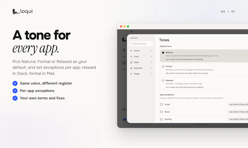 Loqui screenshot 4