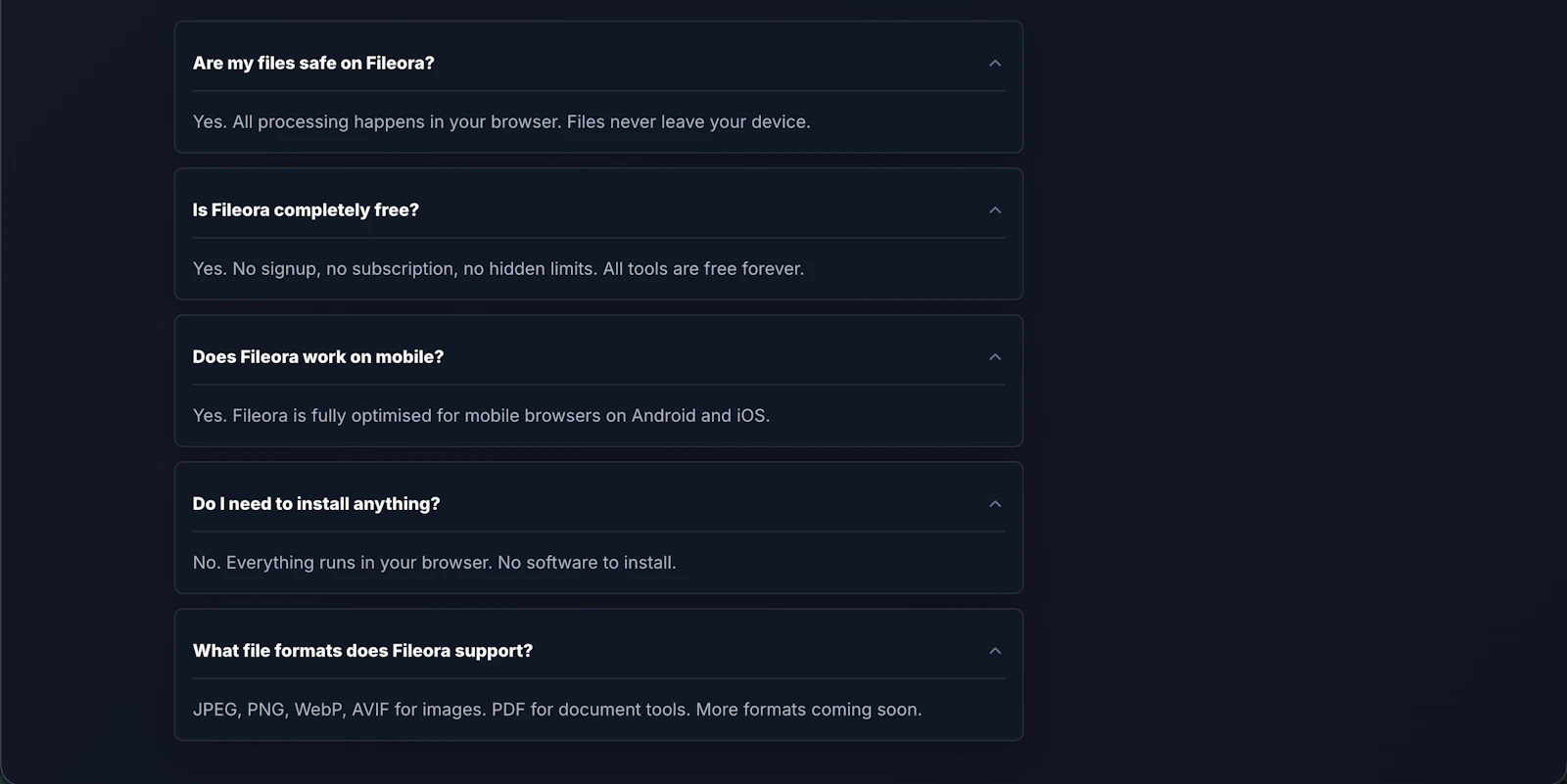 Fileora — Free Online File Tools screenshot 3