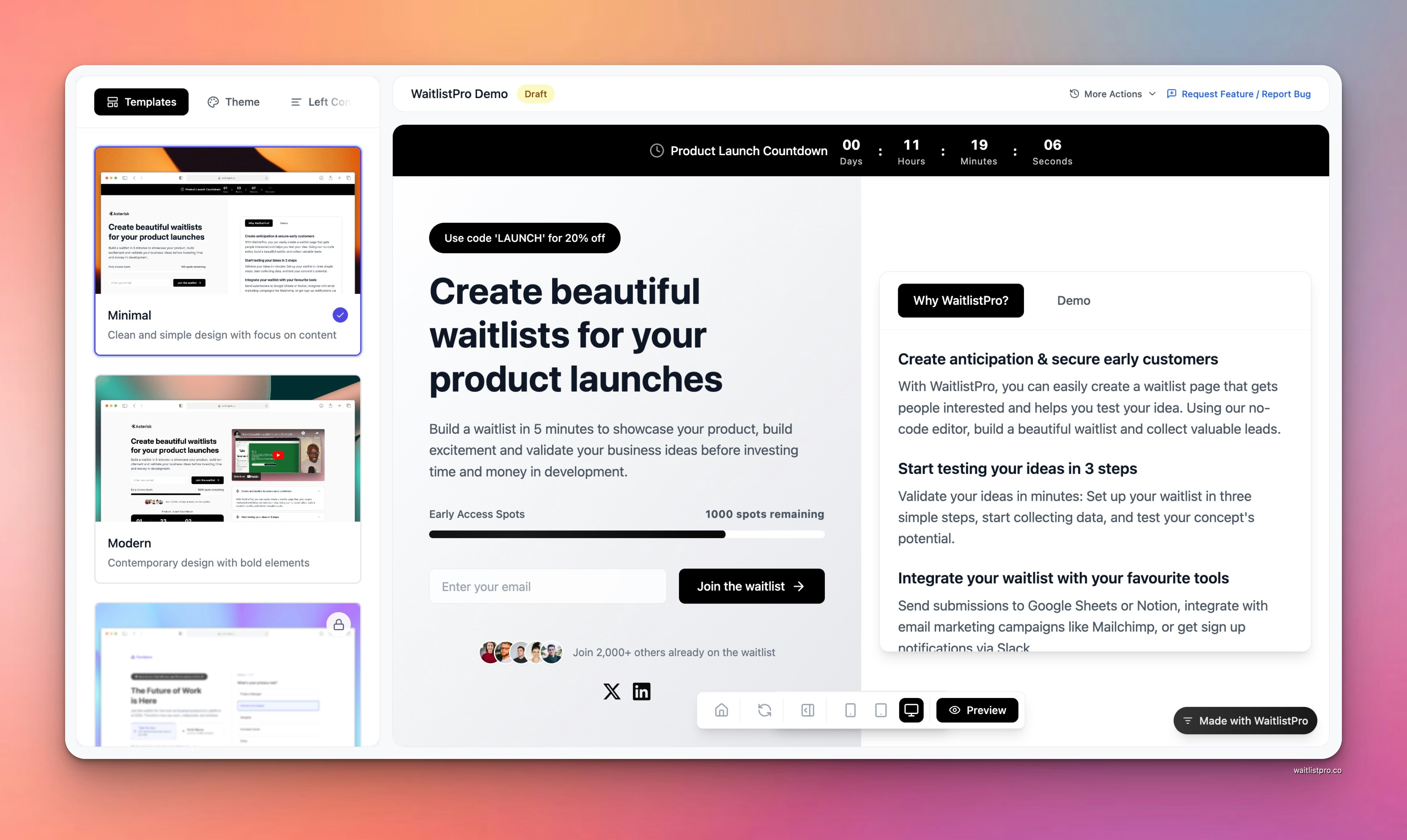WaitlistPro gallery image