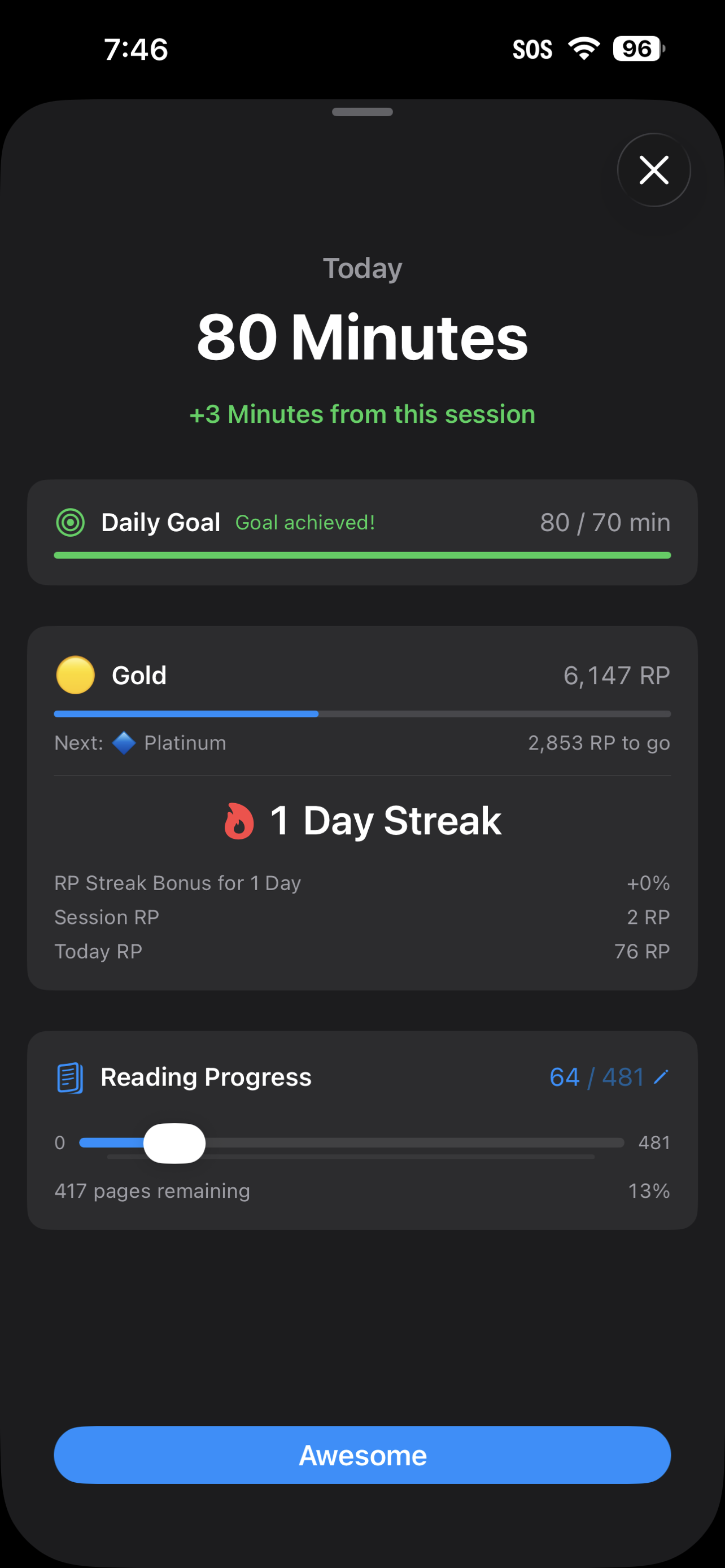 BookPace — Track your reading time gallery image