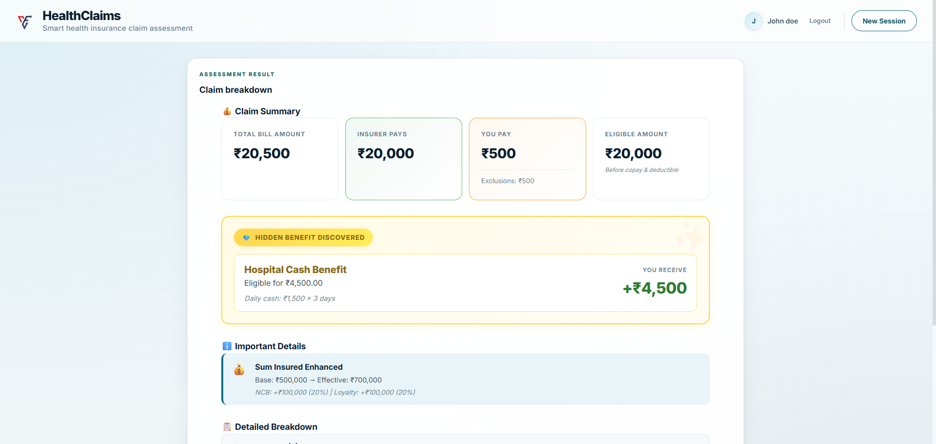 HealthClaims - by ValuEnable gallery image