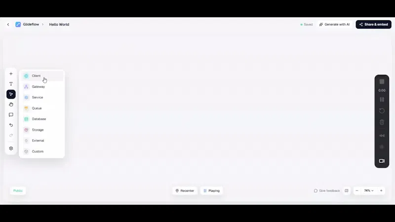 Glideflow screenshot 1 (video preview)