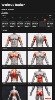 Workout Tracker & Meal Planner - Introductie van de ultieme trainingstrackingsjabloon media 3