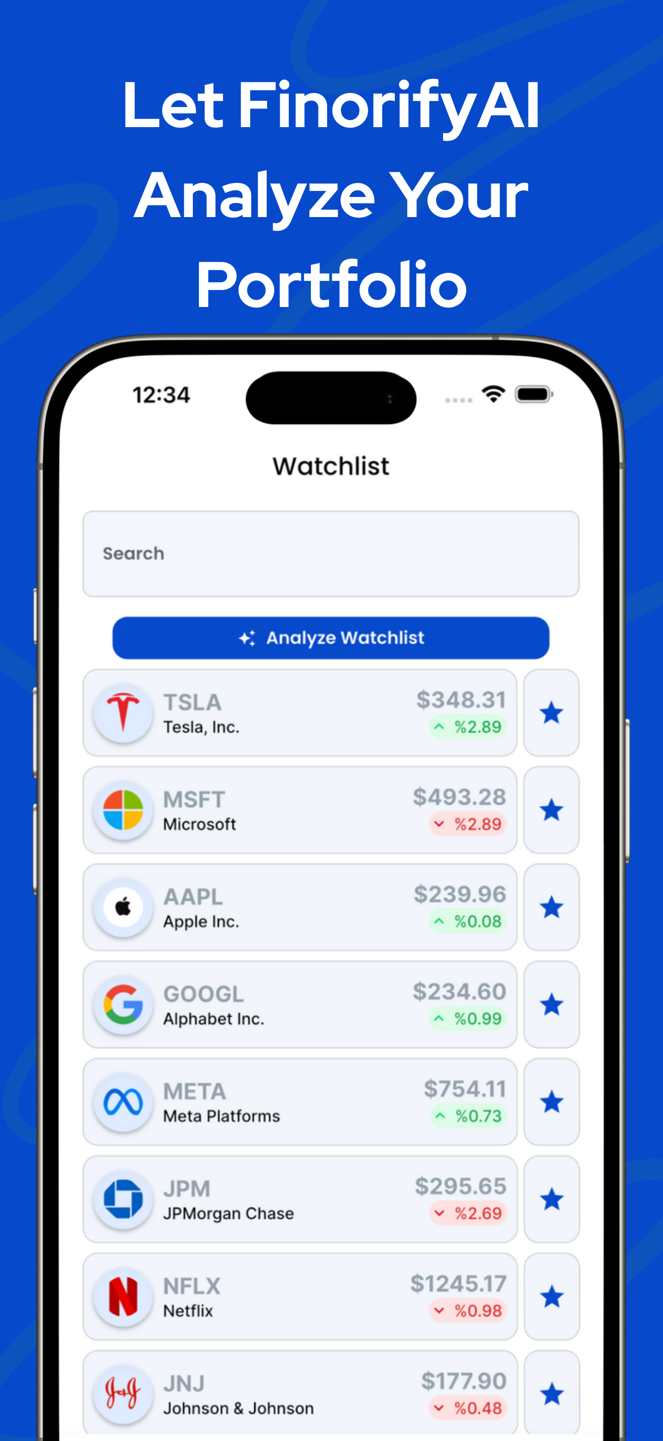 Finorify: Stock Market Metrics gallery image