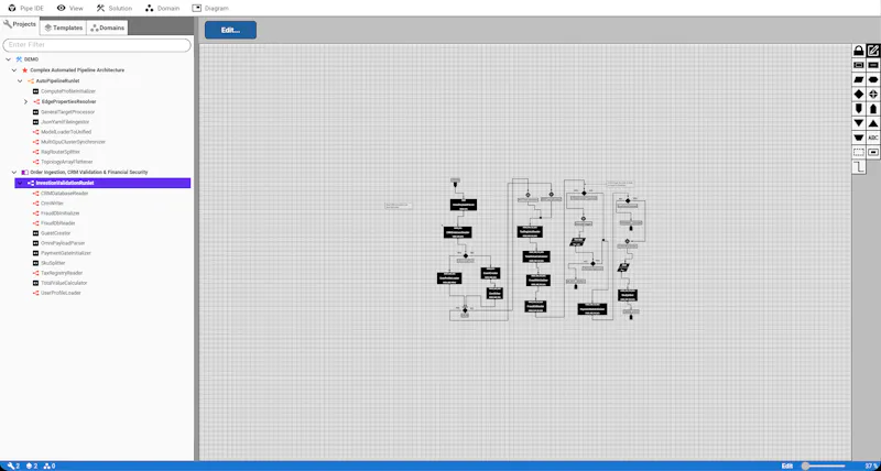 Pipe IDE for Visual Programming screenshot 5
