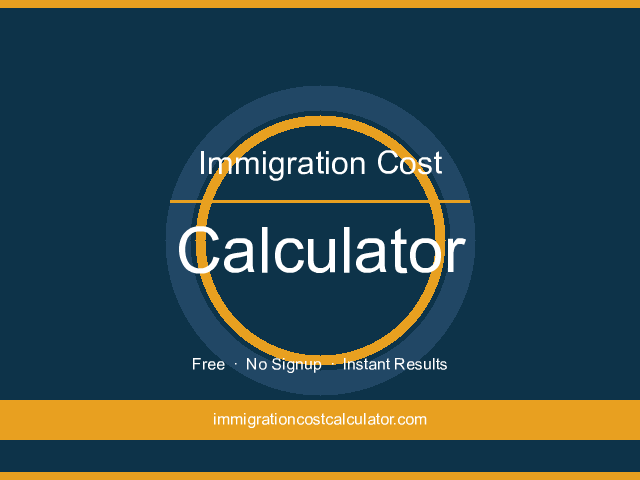 ImmigrationCostCalculator.com gallery image