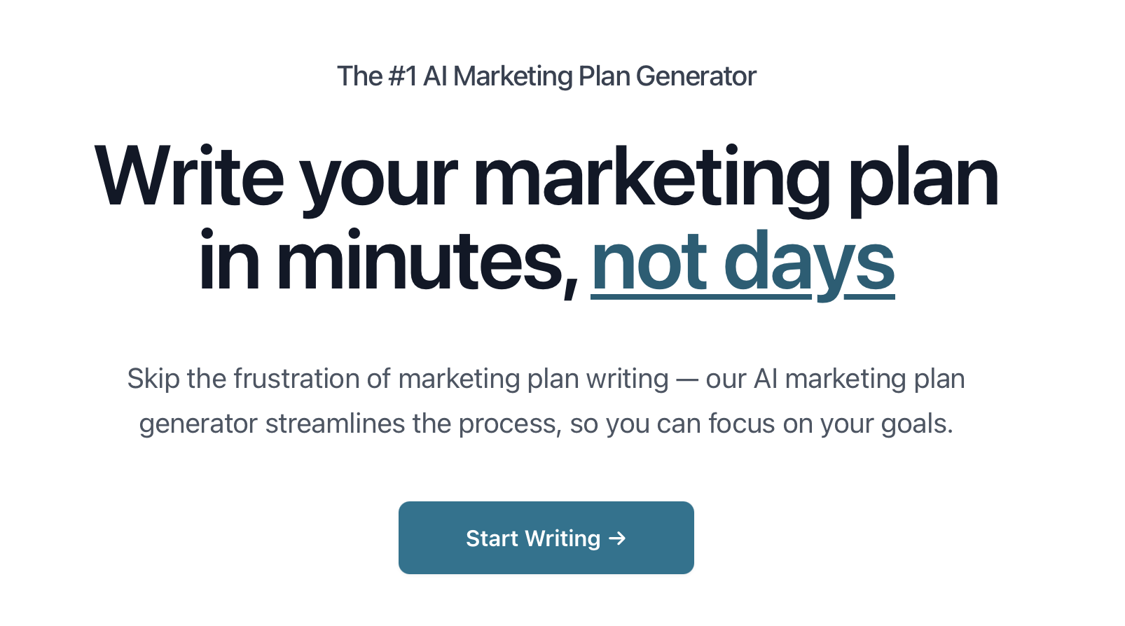 AI Marketing Plan Generator - Schrijf het marketingplan in 15 minuten media 2