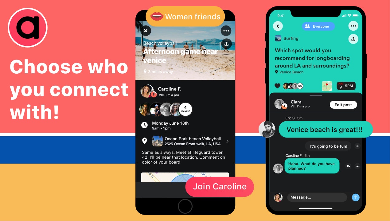 Axir: join active friends gallery image