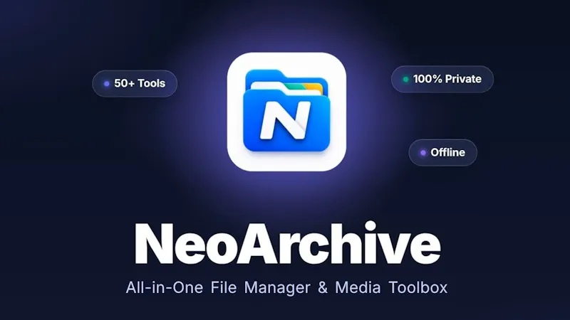 NeoArchive: Smart File Manager screenshot 1 (video preview)
