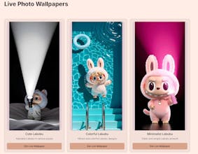 Labubu live Wallpaper gallery image