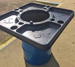 Food Table with Built in Trash gallery image