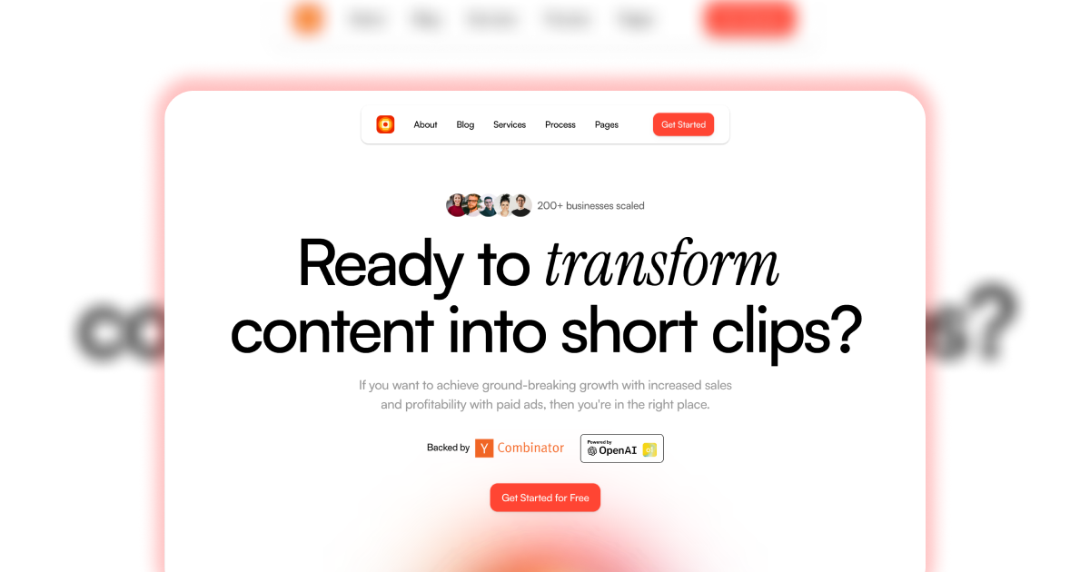 startuptile Overlap Studio (YC S24)-Transform any long video into clips blog posts and more