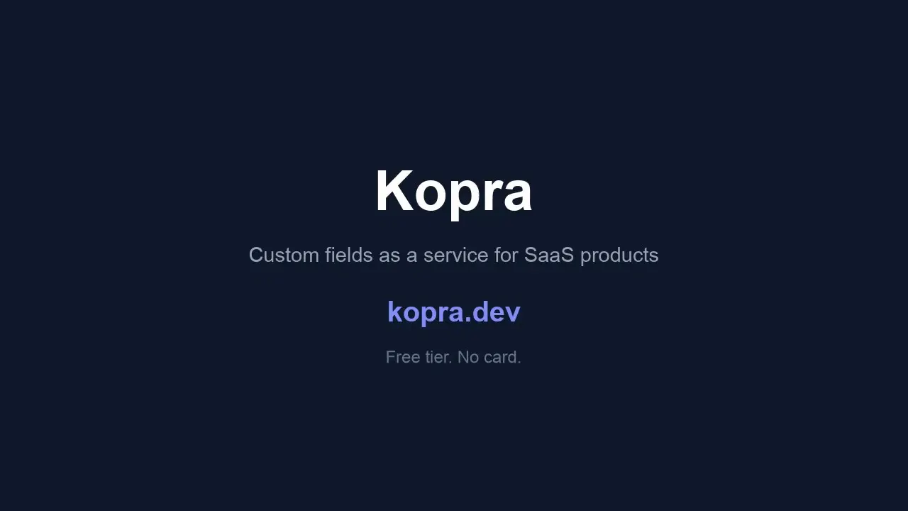 Kopra gallery image