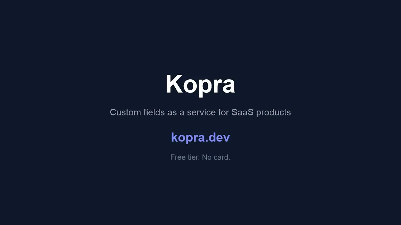 Kopra screenshot 1 (video preview)