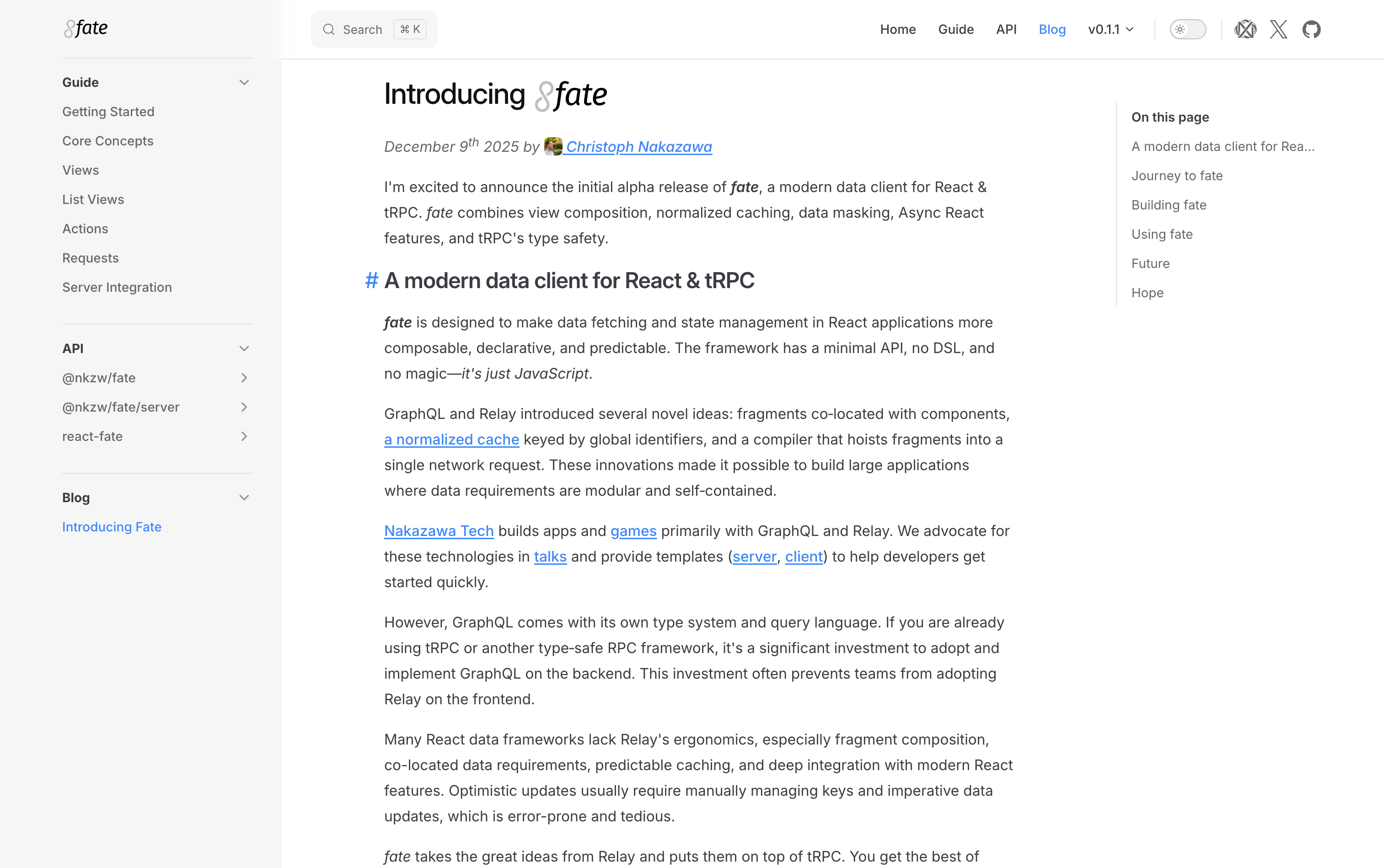 fate - Screenshot 2 showing product features and functionality