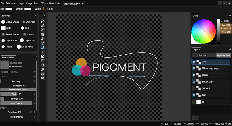 Pigoment screenshot 2