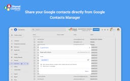 Shared Contacts for Gmail media 1