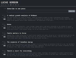 G0RD0 - clean + simple personal blog gallery image