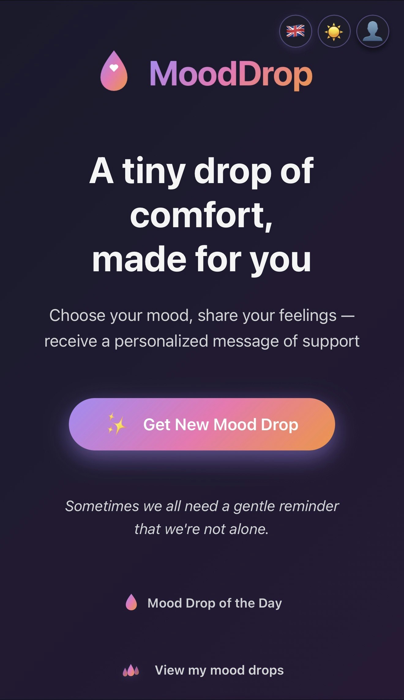 MoodDrop gallery image