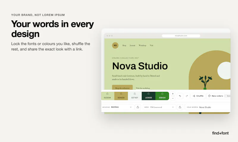 FindFont Brand Visualizer screenshot 6