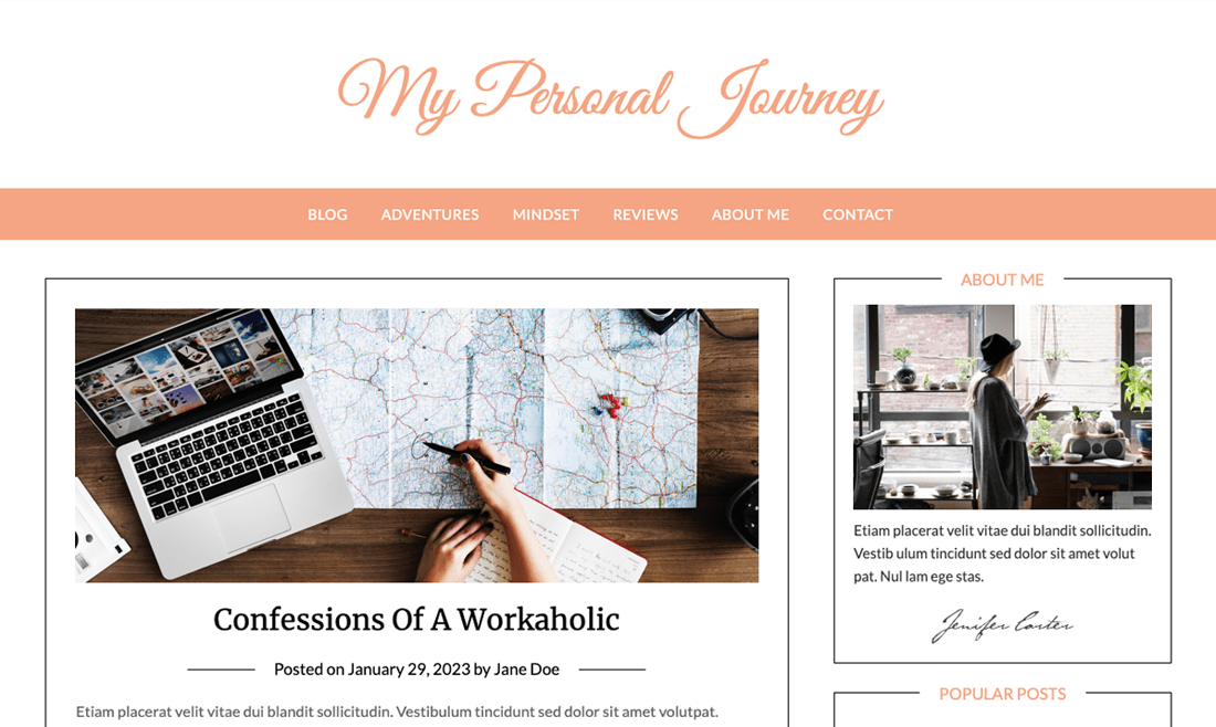 Média Thème WordPress de perfection rétro 1