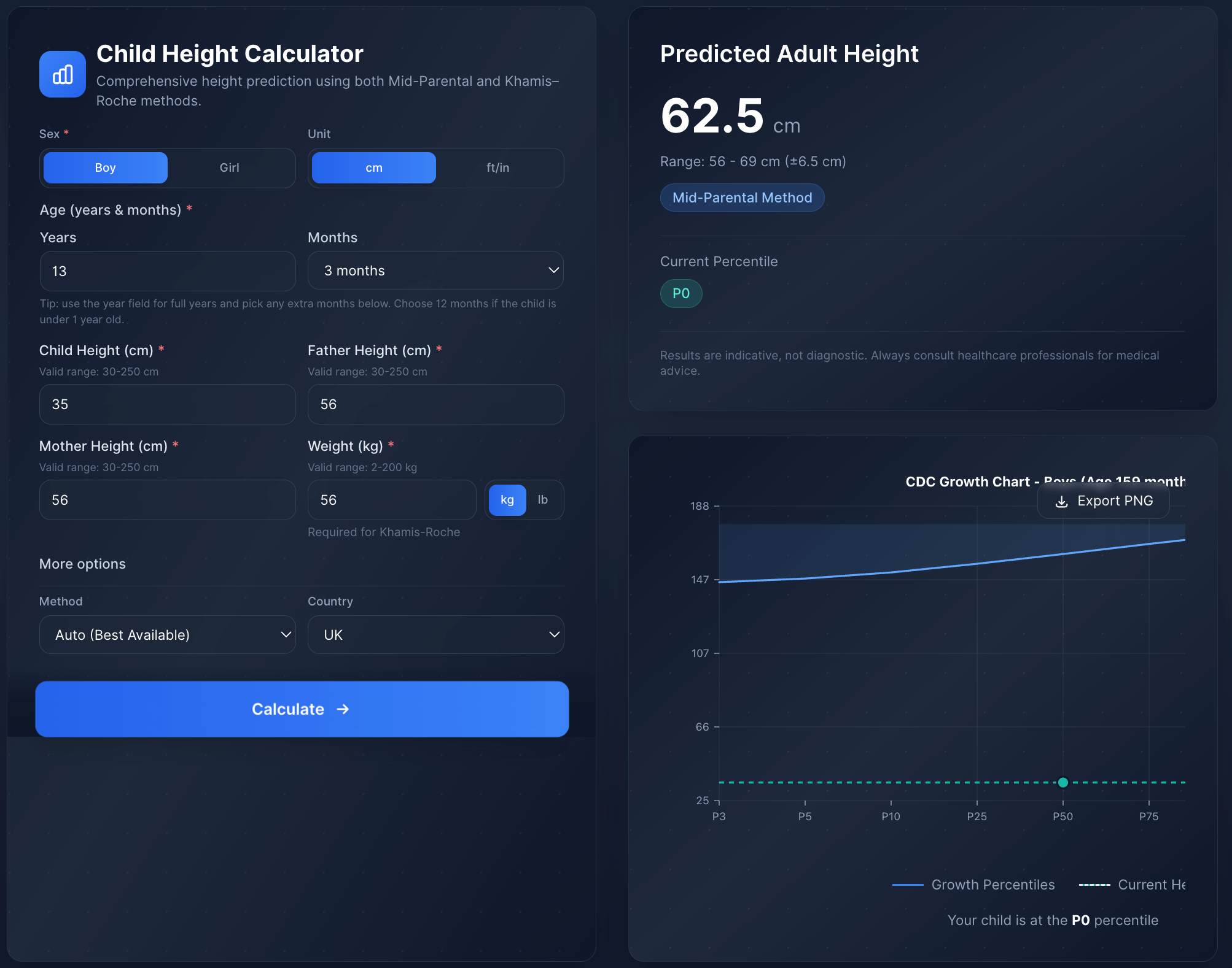 AI Height Calculator gallery image