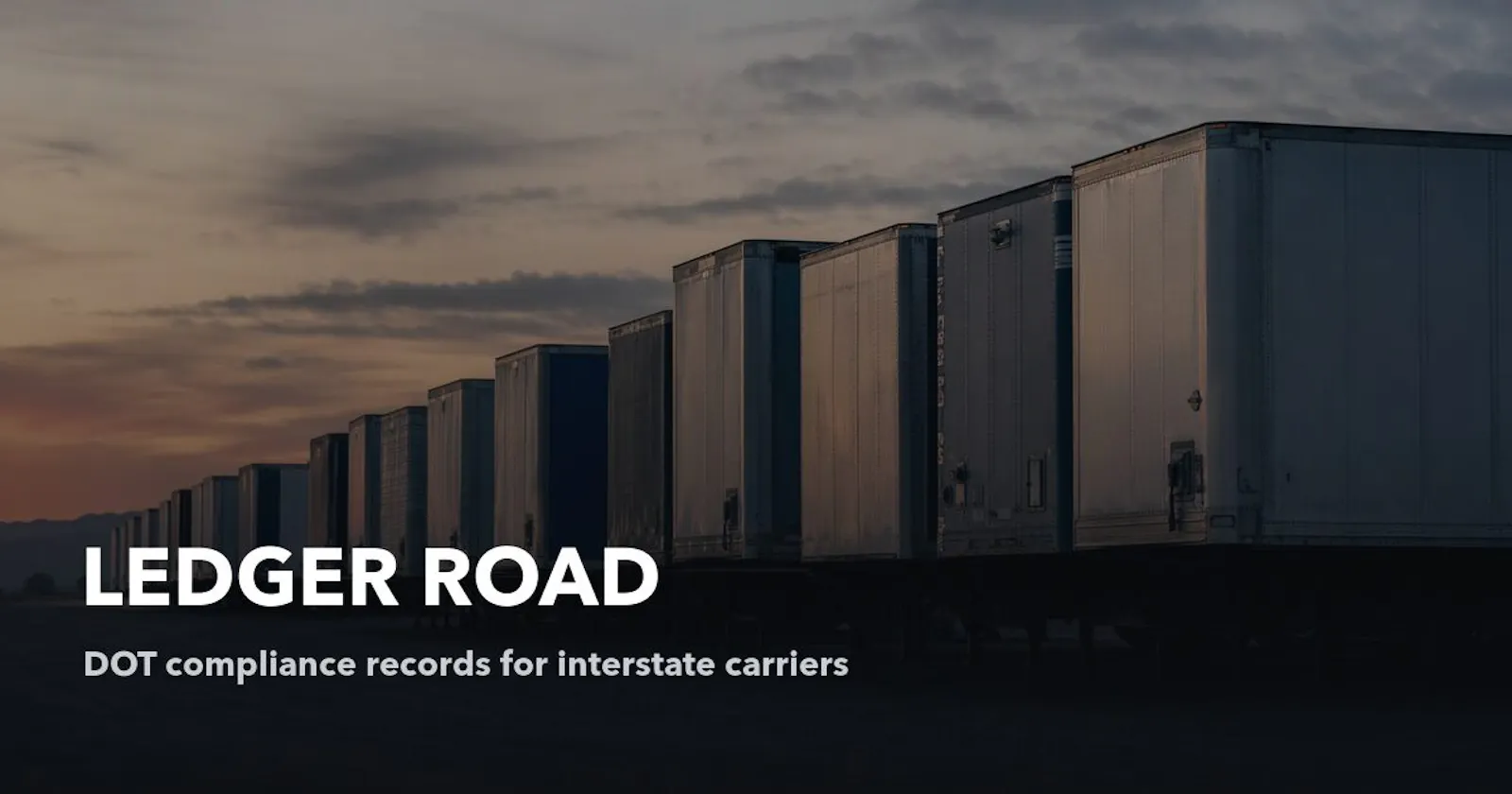 Ledger Road screenshot 1