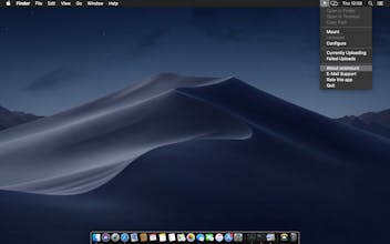 ocsmount WebDAV mounter for macOS gallery image