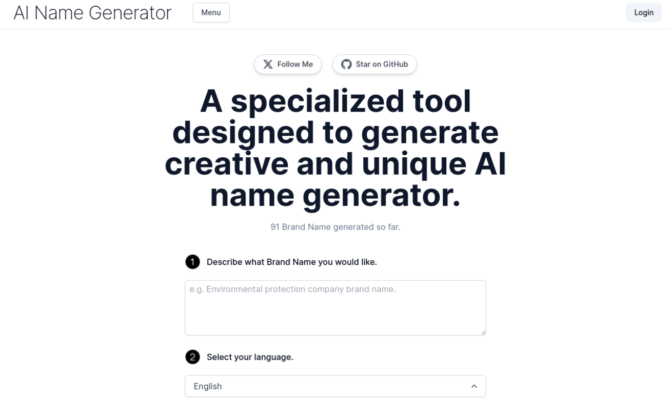 AI Name Generator