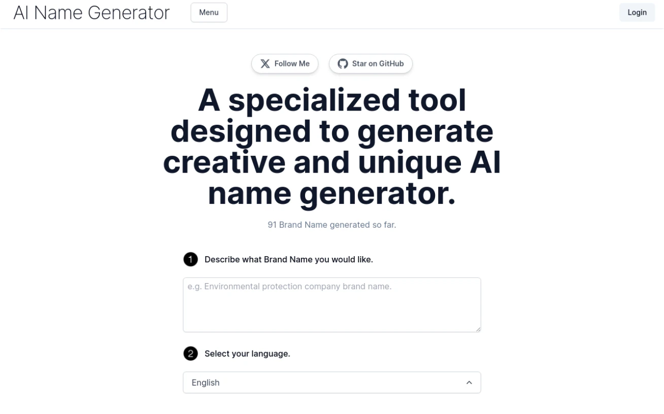 AI Name Generator