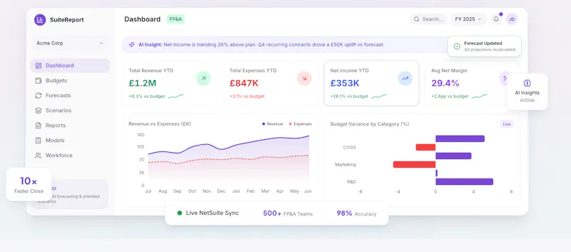 SuiteReport screenshot 3