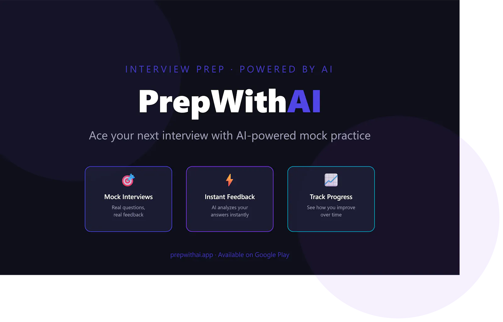 PrepWithAI screenshot 1