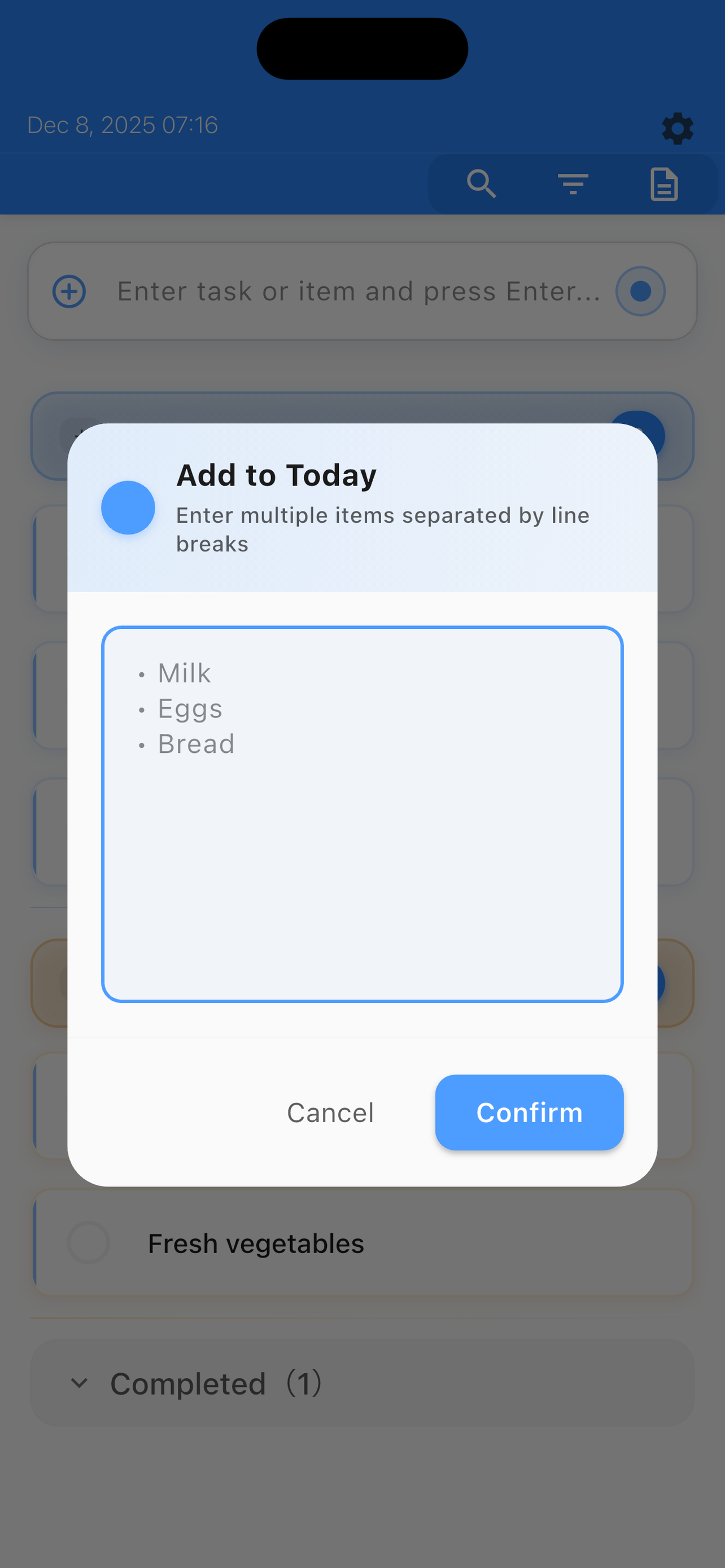 ColorQueueList - Screenshot 3 showing product features and functionality