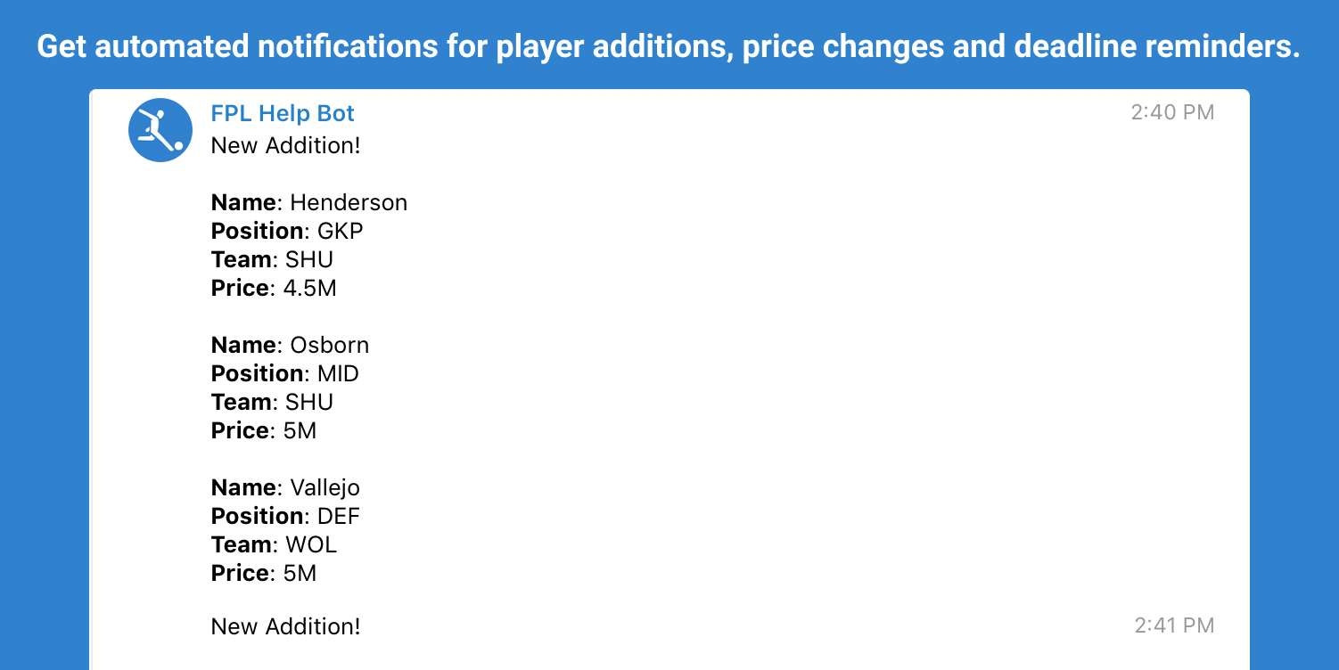 FplHelpBot gallery image