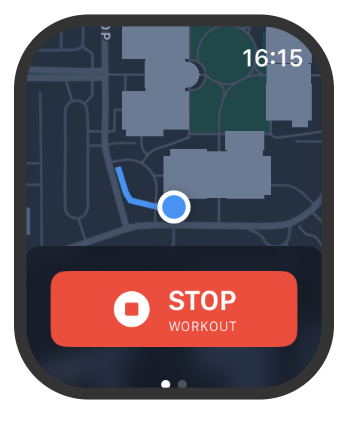 Fitcrumbs - Apple Watch를위한 야외 운동 동반자 미디어 4