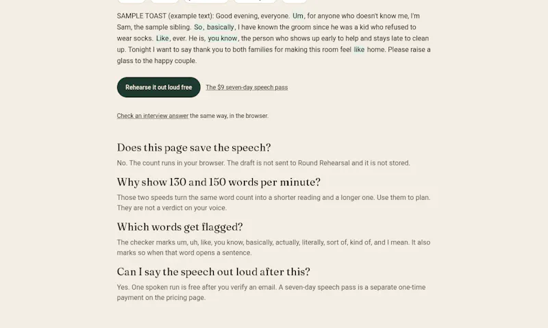 Speech Timer & STAR Checker screenshot 3