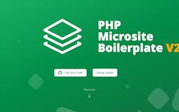 PHP Microsite Boilerplate media 2