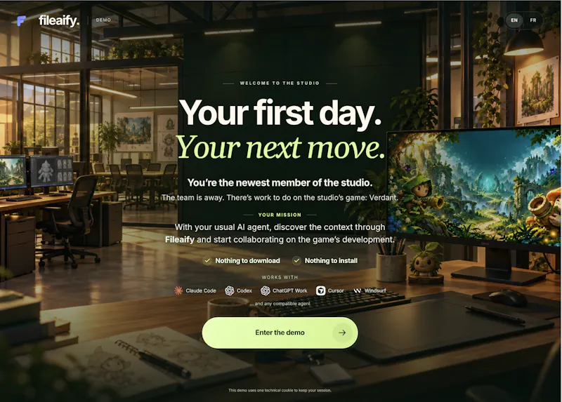 Fileaify.com — Augment any AI agent screenshot 4